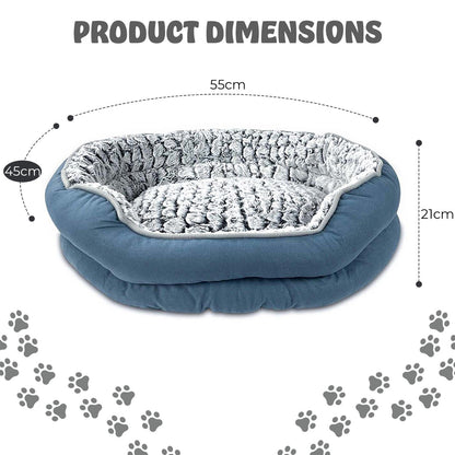 Indulge Your Pet with Our Luxury Soft Washable Dog and Cat Bed - Cozy Cushion Available in S, M, L