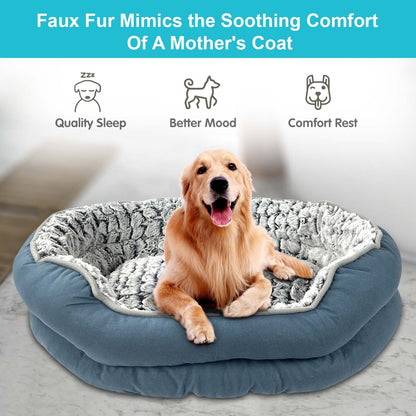Indulge Your Pet with Our Luxury Soft Washable Dog and Cat Bed - Cozy Cushion Available in S, M, L
